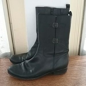 Sale! Corso Como black mid calf boots. Size 8.5